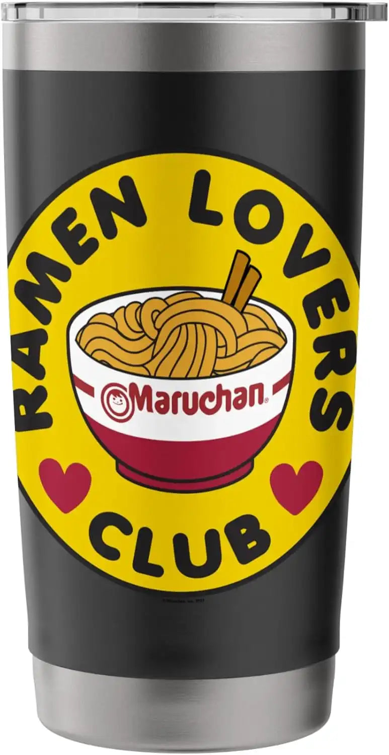 Maruchan Instant Lunch Ramen Lovers Club Bowl Logo Stainless Steel Insulated Tumbler