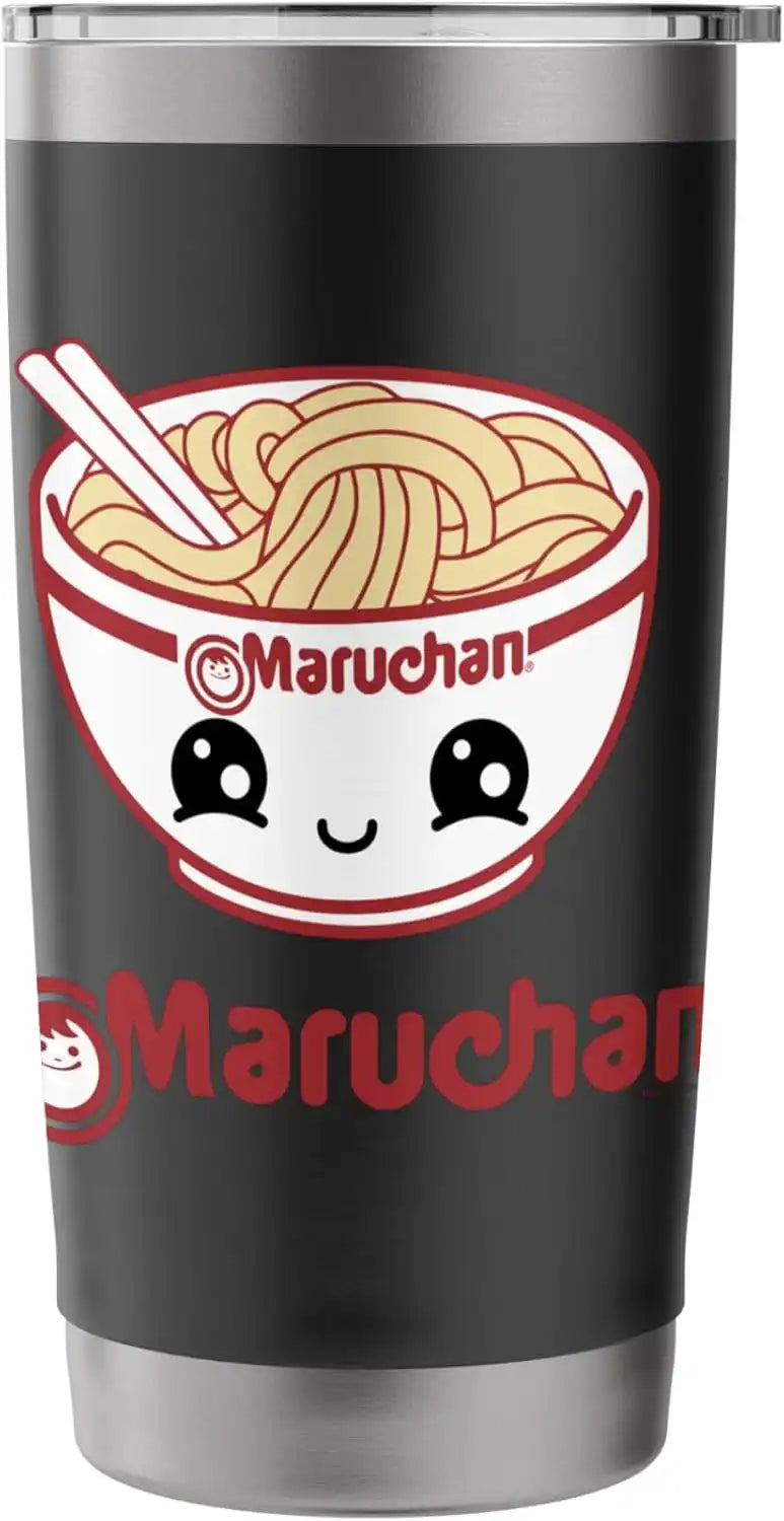 Maruchan Cute Noodle Bowl Face Logo Stainless Steel Insulated Tumbler