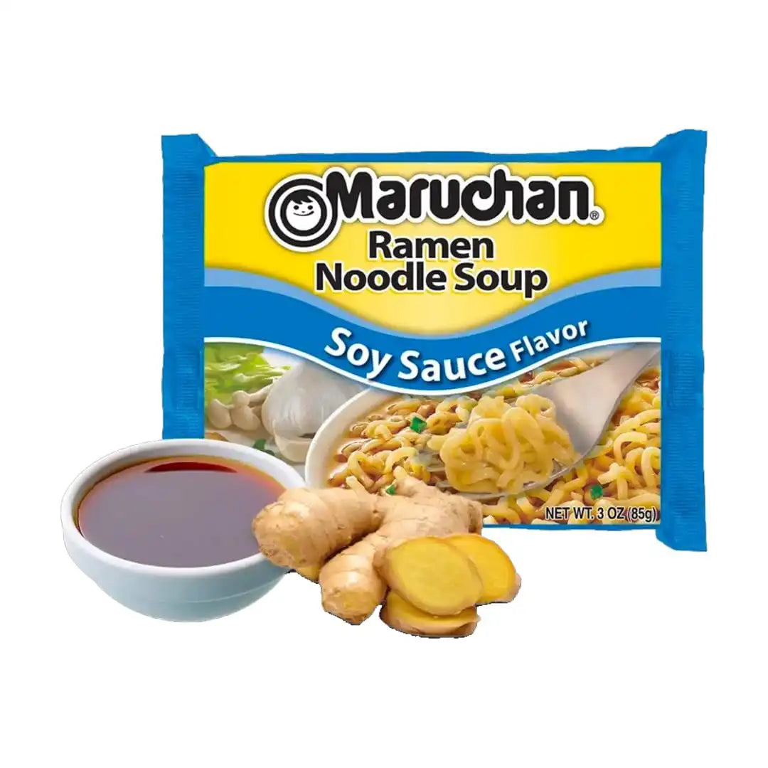 Maruchan Ramen Noodle Soup, Soy Sauce Flavor, 3 oz