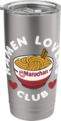 Maruchan Instant Lunch Ramen Lovers Club Cute Logo Stainless Steel Insulated Tumbler
