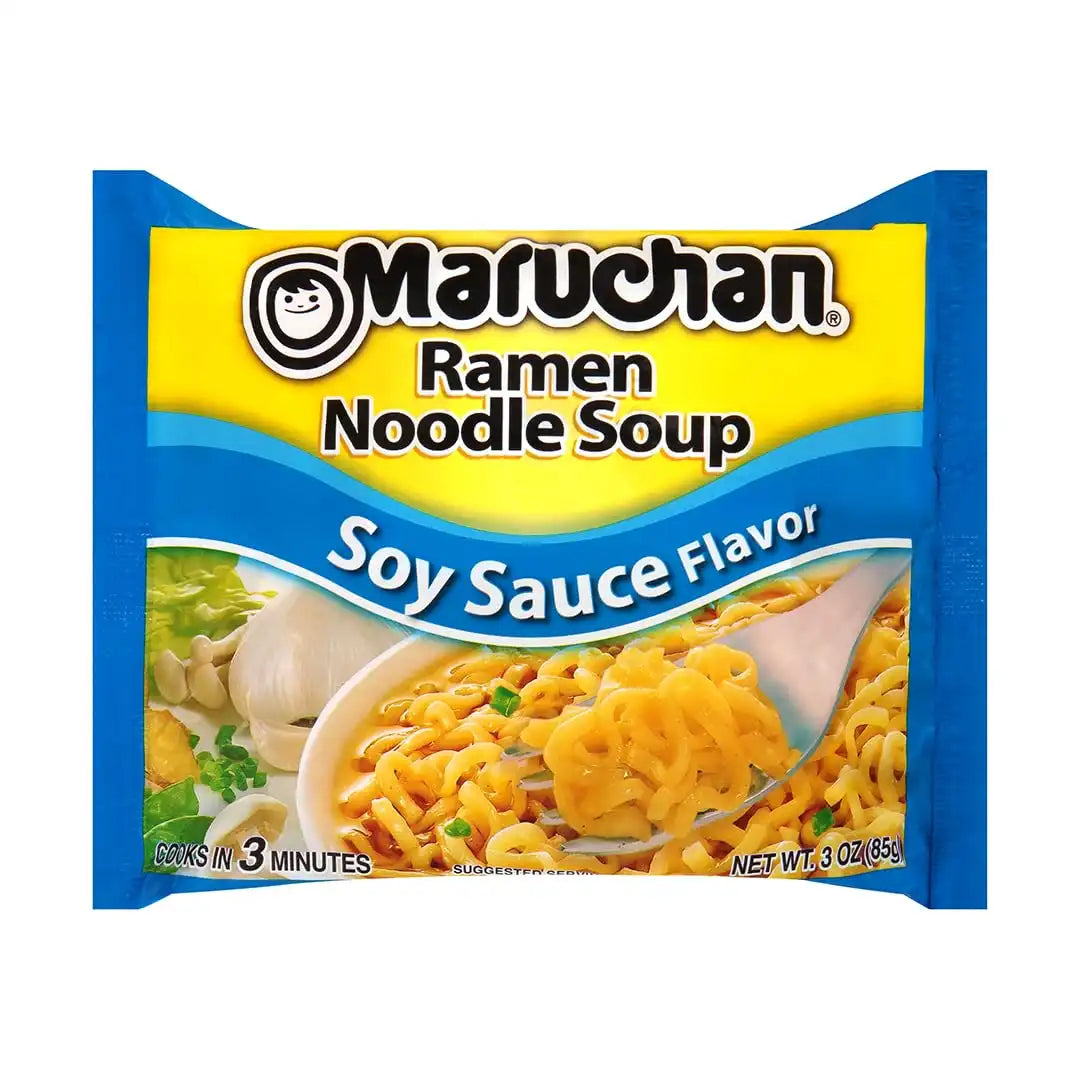 Maruchan Ramen Noodle Soup, Soy Sauce Flavor, 3 oz