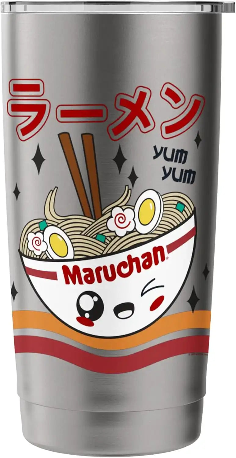 Maruchan Yum Yum Winking Noodle Bowl Poster Stainless Steel Insulated Tumbler