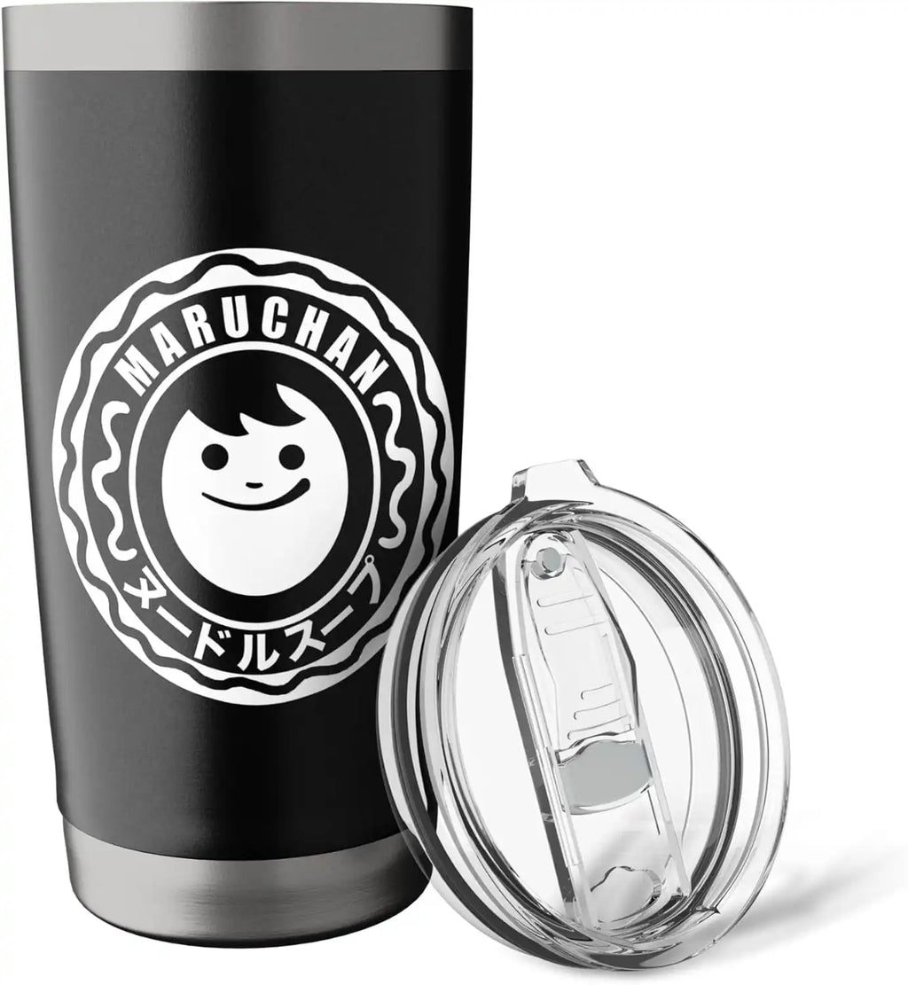 Maruchan Happy Face Classic Logo Stainless Steel Insulated Tumbler