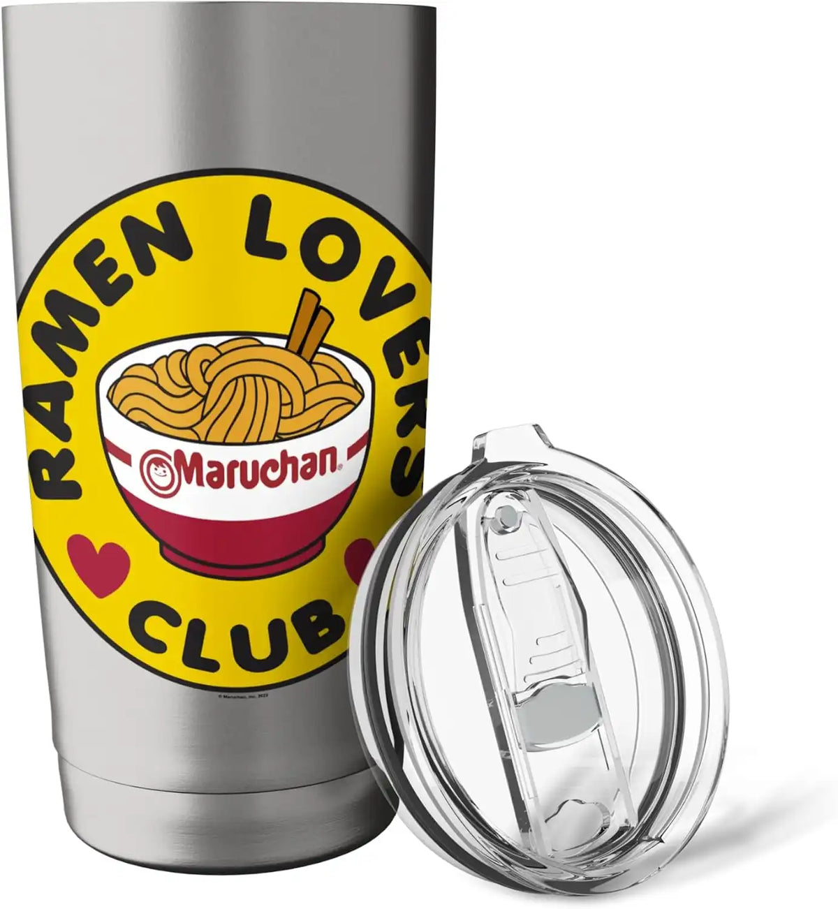 Maruchan Instant Lunch Ramen Lovers Club Bowl Logo Stainless Steel Insulated Tumbler