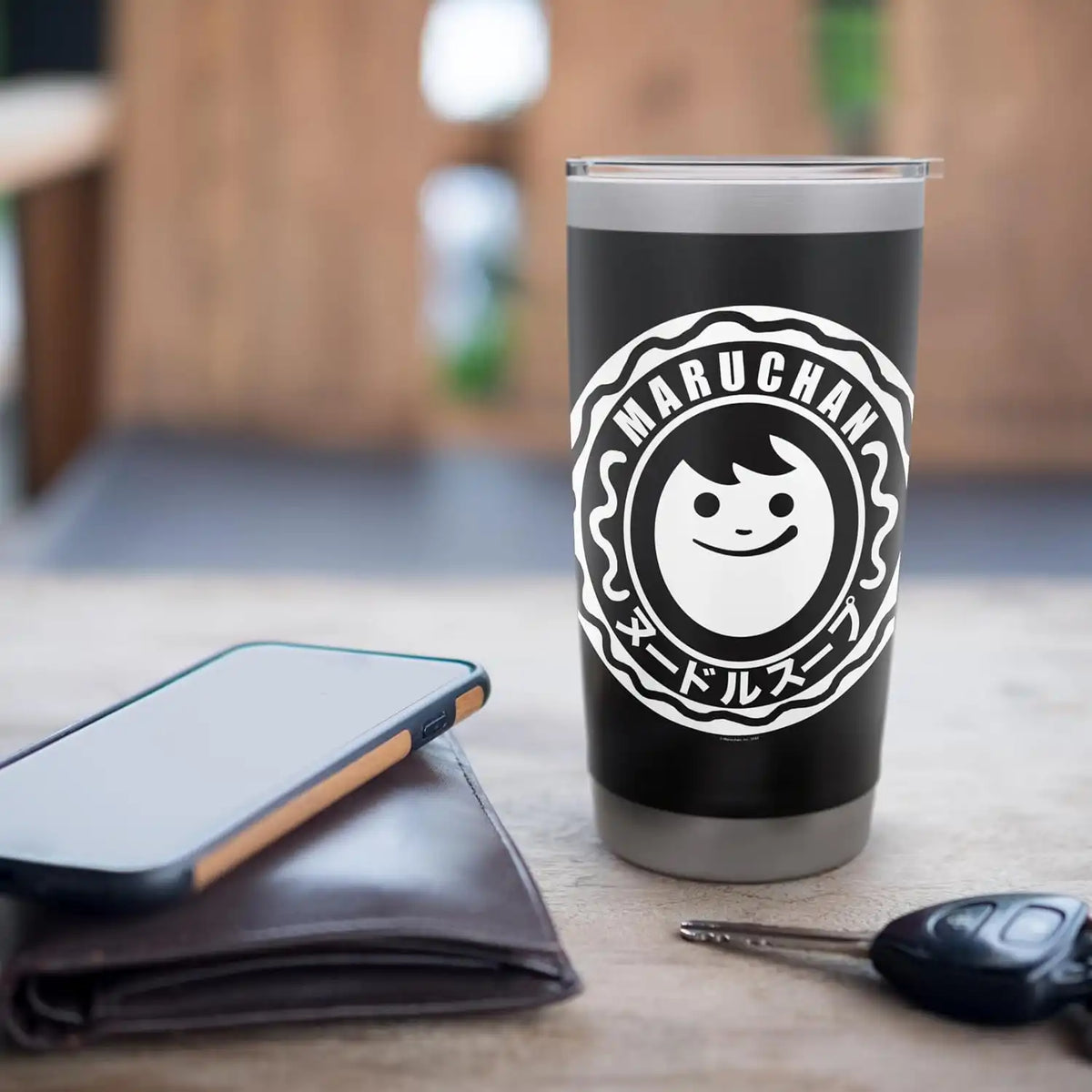 Maruchan Instant Lunch Soup Circular Official Logo Stainless Steel Insulated Tumbler