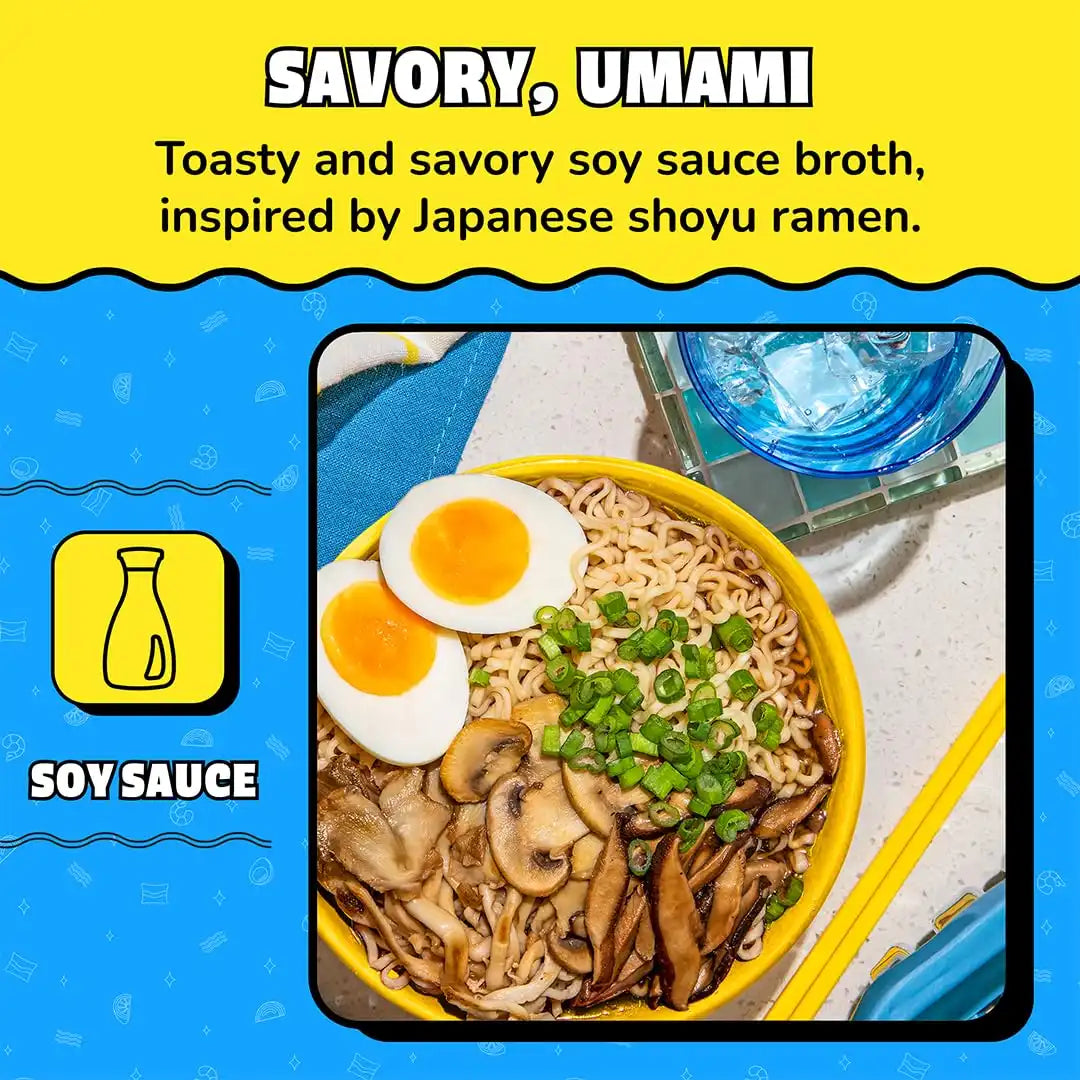 Maruchan Ramen Noodle Soup, Soy Sauce Flavor – Japanese-Style Instant Noodles, Quick & Easy Meal for Kids, Students & Busy Families – 3 Oz. (24 Pack)