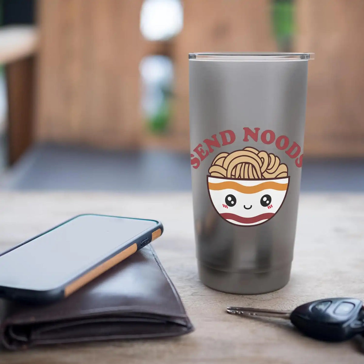 Maruchan Send Noods Ramen Bowl Face Stainless Steel Insulated Tumbler