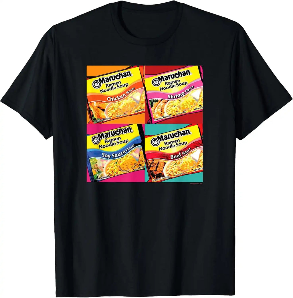 Maruchan Artsy Flavor Grid Poster T-Shirt