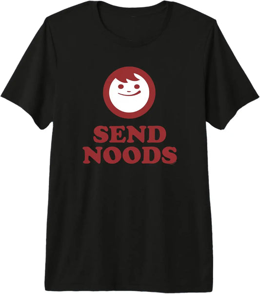 Maruchan Instant Lunch Send Noods Happy Face Logo Premium Tri-blend T-Shirt