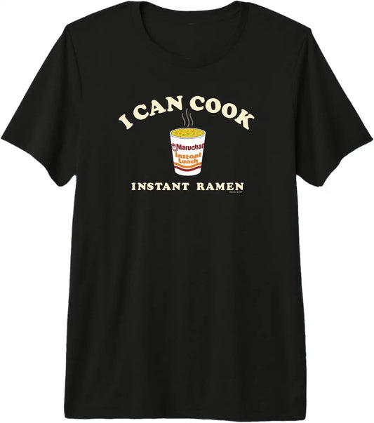 Maruchan Instant Lunch I Can Cook Instant Ramen Cup Logo Premium Tri-blend T-Shirt