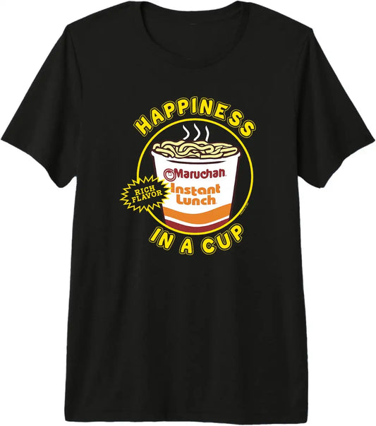Maruchan Happiness In A Cup Instant Lunch Poster Premium Tri-blend T-Shirt