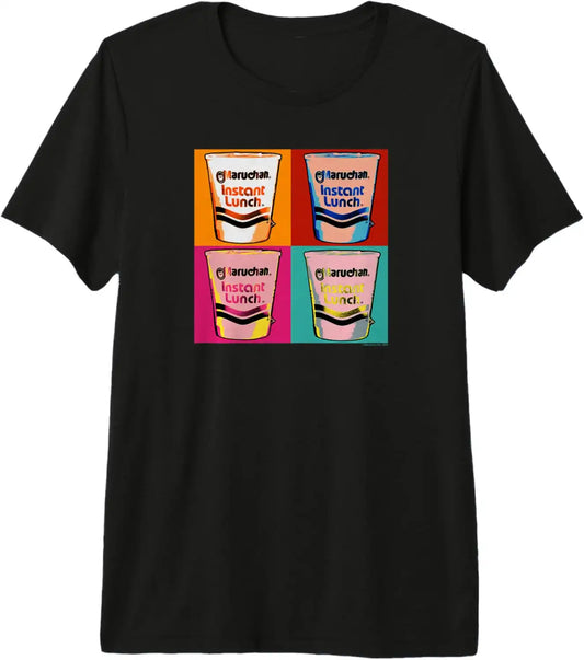 Maruchan Instant Lunch Ramen Cups Pop Art Painting Premium T-Shirt