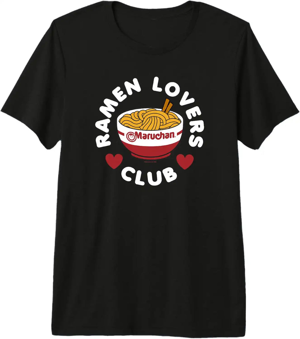 Maruchan Instant Lunch Ramen Lovers Club Cute Logo Premium Tri-blend T-Shirt