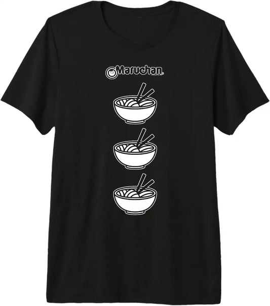 Maruchan Multi Ramen Bowl Iconic Logo Premium Tri-blend T-Shirt
