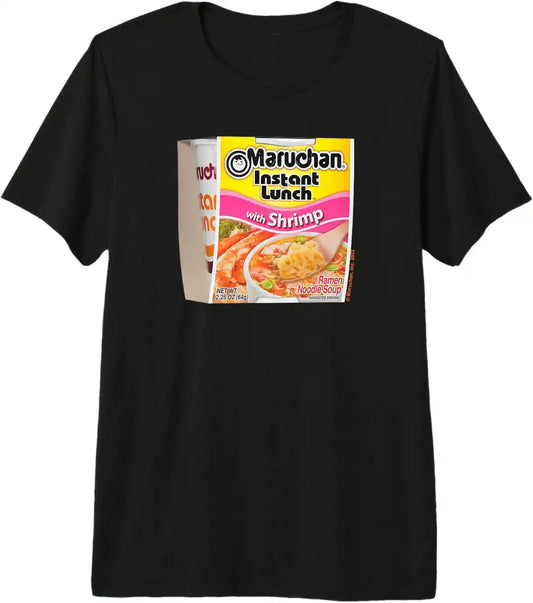 Maruchan Instant Lunch Shrimp Flavor Package Noodle Cup Premium Tri-Blend T-Shirt