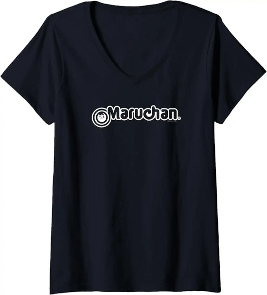 Maruchan Instant Lunch Official Classic Logo V-Neck T-Shirt