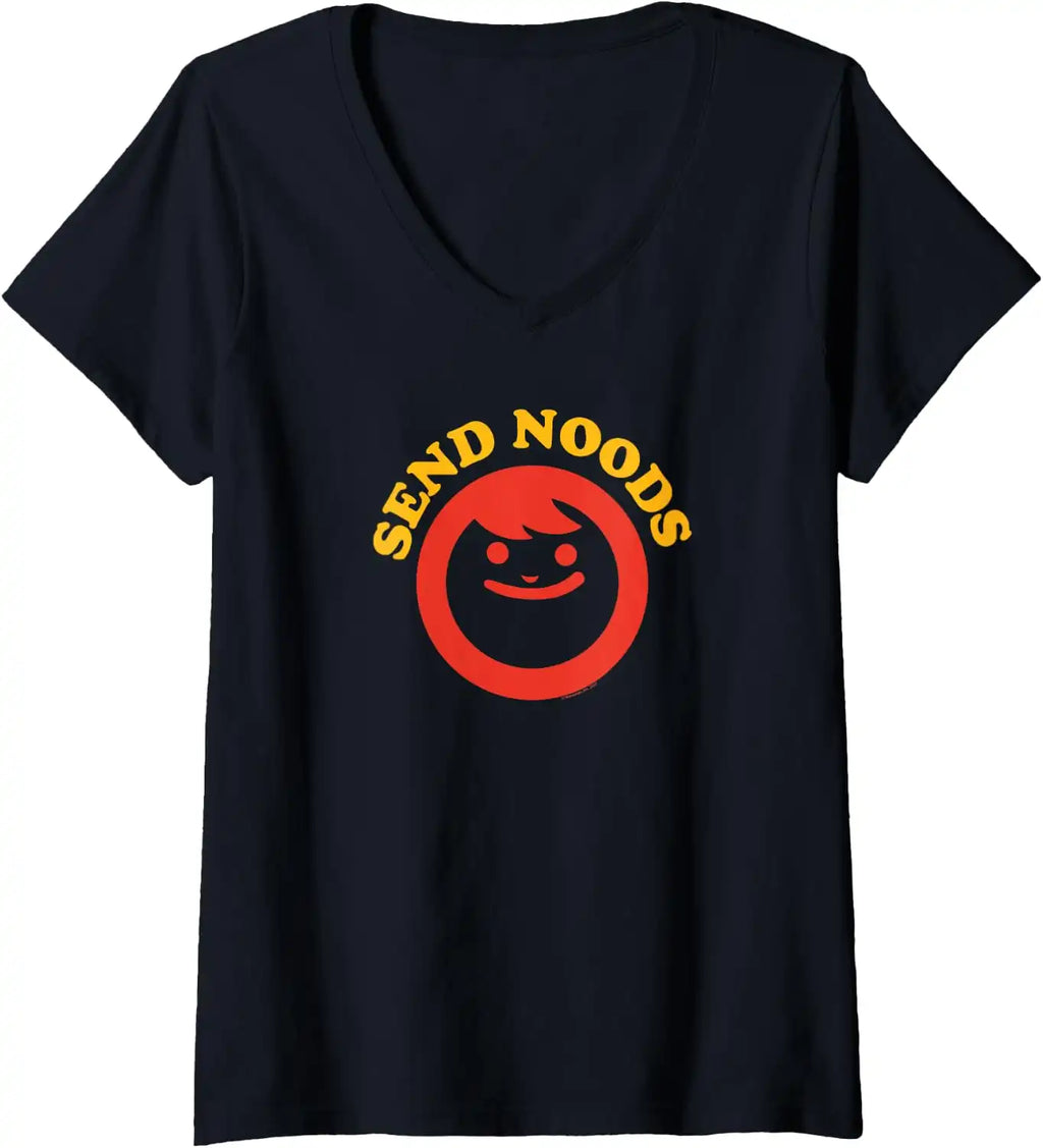 Maruchan Instant Lunch Send Noods Classic Logo V-Neck T-Shirt