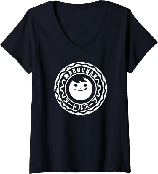 Maruchan Instant Lunch Soup Circular Official Logo V-Neck T-Shirt
