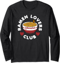 Maruchan Instant Lunch Ramen Lovers Club Cute Logo Long Sleeve T-Shirt