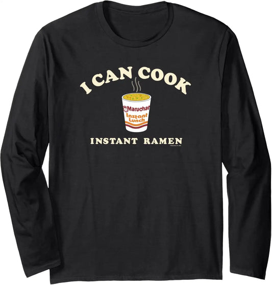 Maruchan Instant Lunch I Can Cook Instant Ramen Cup Logo Long Sleeve T-Shirt