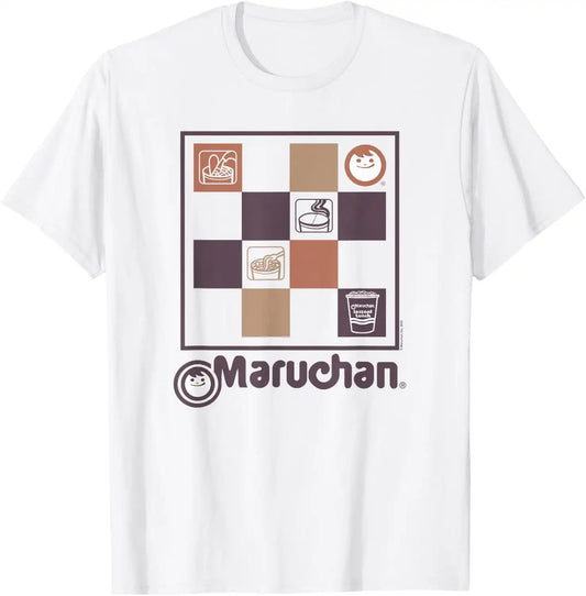 Maruchan Checked Noodle Icons Poster T-Shirt