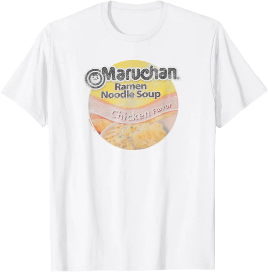 Maruchan Ramen Noodle Soup Chicken Flavor Vintage Logo T-Shirt