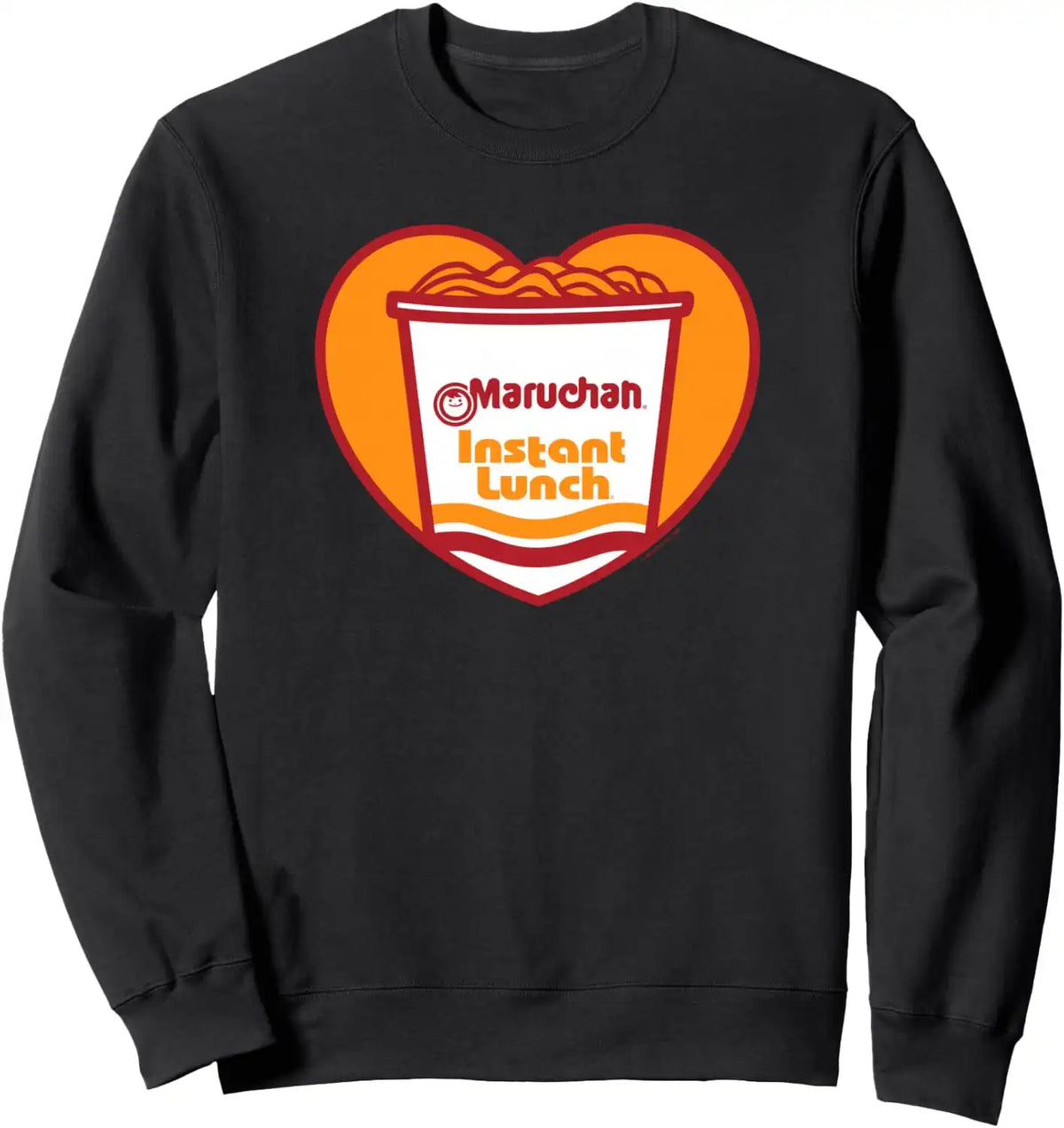 Maruchan Heart Instant Lunch Ramen Soup Cup Sweatshirt