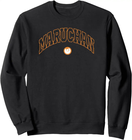Maruchan Instant Lunch Varsity Style Font Classic Logo Sweatshirt