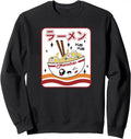 Maruchan Instant Lunch Kawaii Katakana Ramen Bowl Portrait Sweatshirt