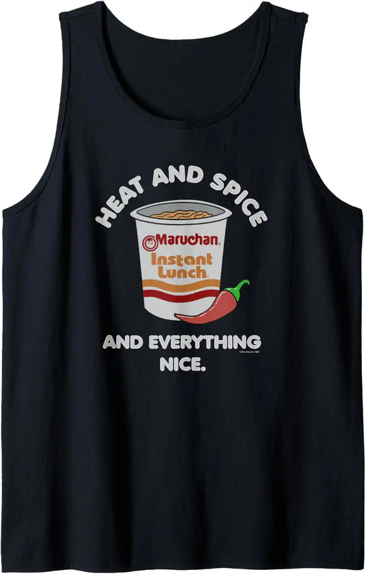 Maruchan Heat and Spice and Everything Nice Logo Tank Top