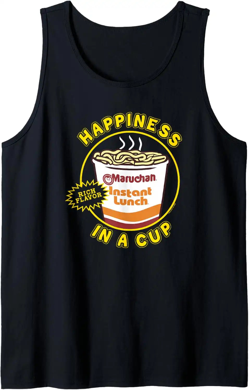 Maruchan Happiness In A Cup Instant Lunch Poster Tank Top