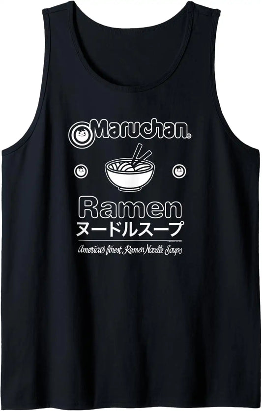 Maruchan Katakana Americans Finest Ramen Noodle Soup Tank Top