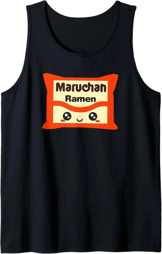 Maruchan Instant Lunch Kawaii Cute Package Logo Sleeveless Tank Top
