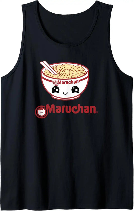 Maruchan Cute Noodle Bowl Face Logo Tank Top