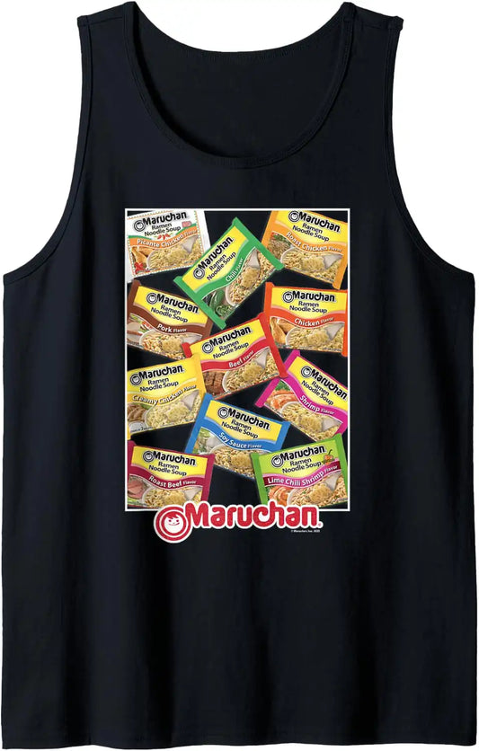Maruchan Ramen Noodle Flavor Profiles Poster Tank Top