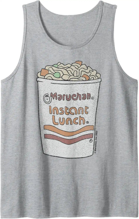 Maruchan Instant Lunch Ramen Cup Drawing Logo Sleeveless Tank Top