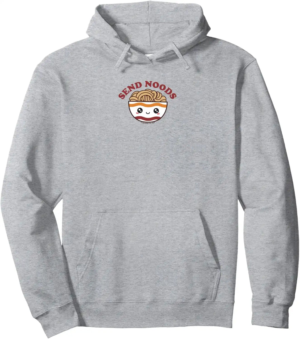 Maruchan Send Noods Ramen Bowl Face Pullover Hoodie