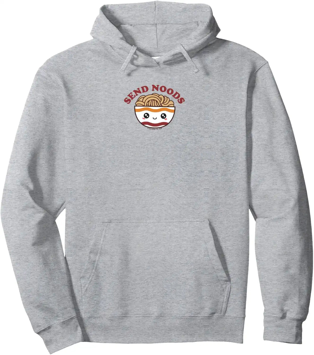 Maruchan Send Noods Ramen Bowl Face Pullover Hoodie