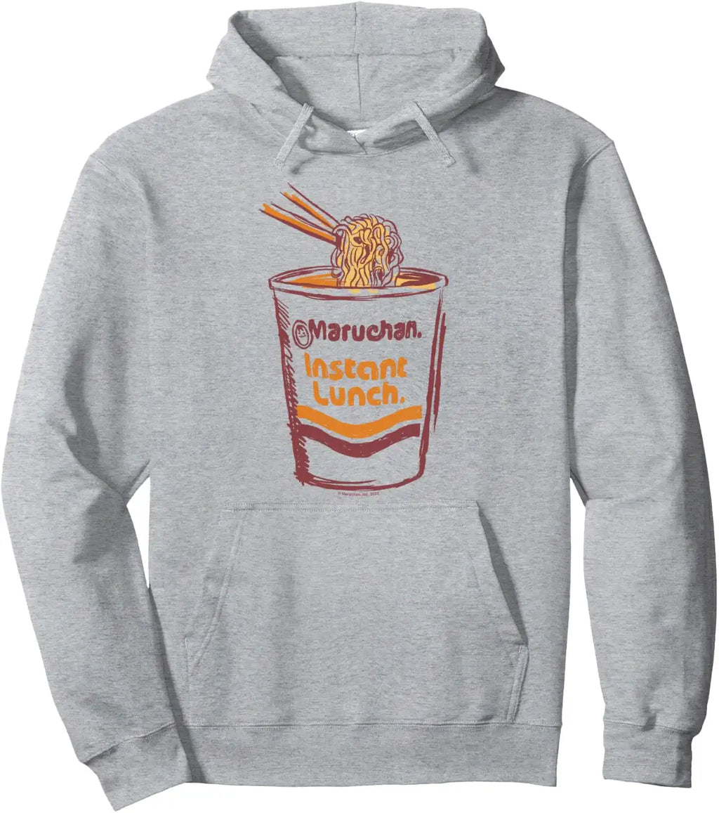 Maruchan Instant Lunch Ramen Cup Art Logo Pullover Hoodie