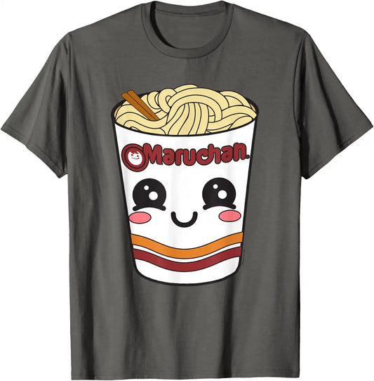 Maruchan Cute Ramen Noodle Cup Face T-Shirt Small