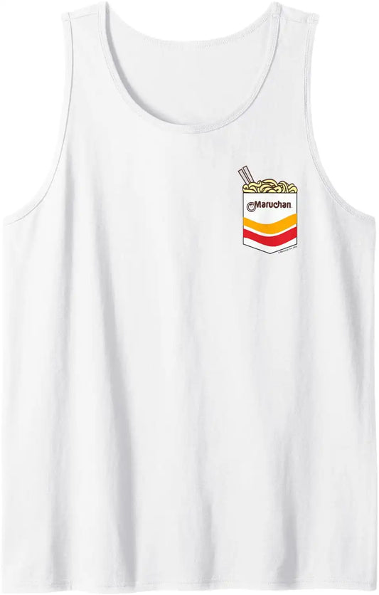 Maruchan Instant Noodles Faux Pocket Logo Tank Top
