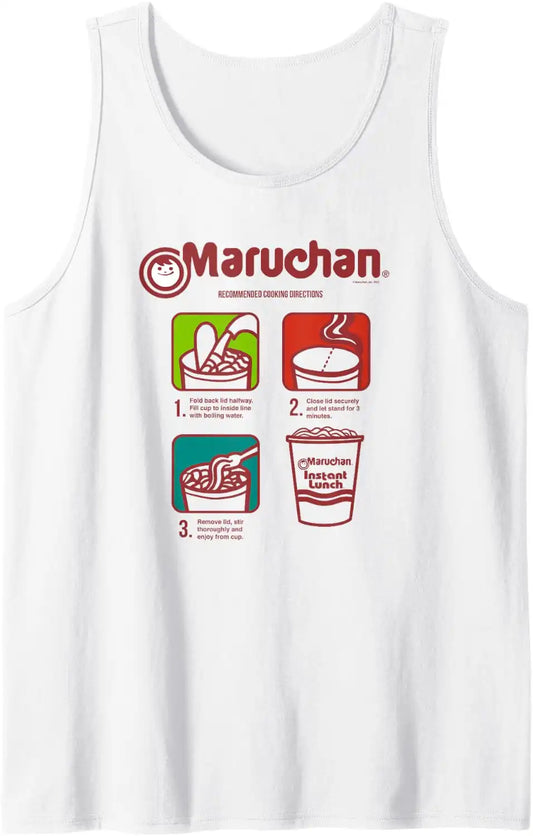 Maruchan Recommended Cooking Directions Symbols Tank Top