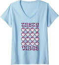 Maruchan Instant Lunch Groovy Tasty Vibes Grid Logo V-Neck T-Shirt