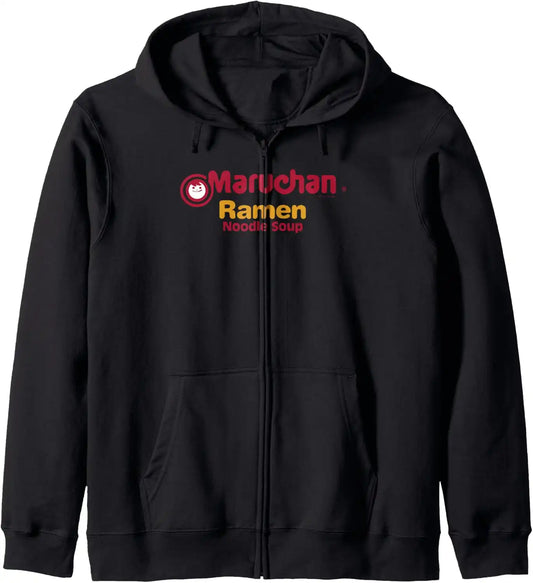 Maruchan Instant Lunch Ramen Noodle Soup Logo Zip Hoodie