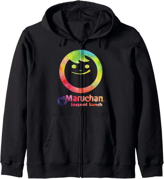 Maruchan Instant Lunch Colour Pop Classic Retro Logo Zip Hoodie