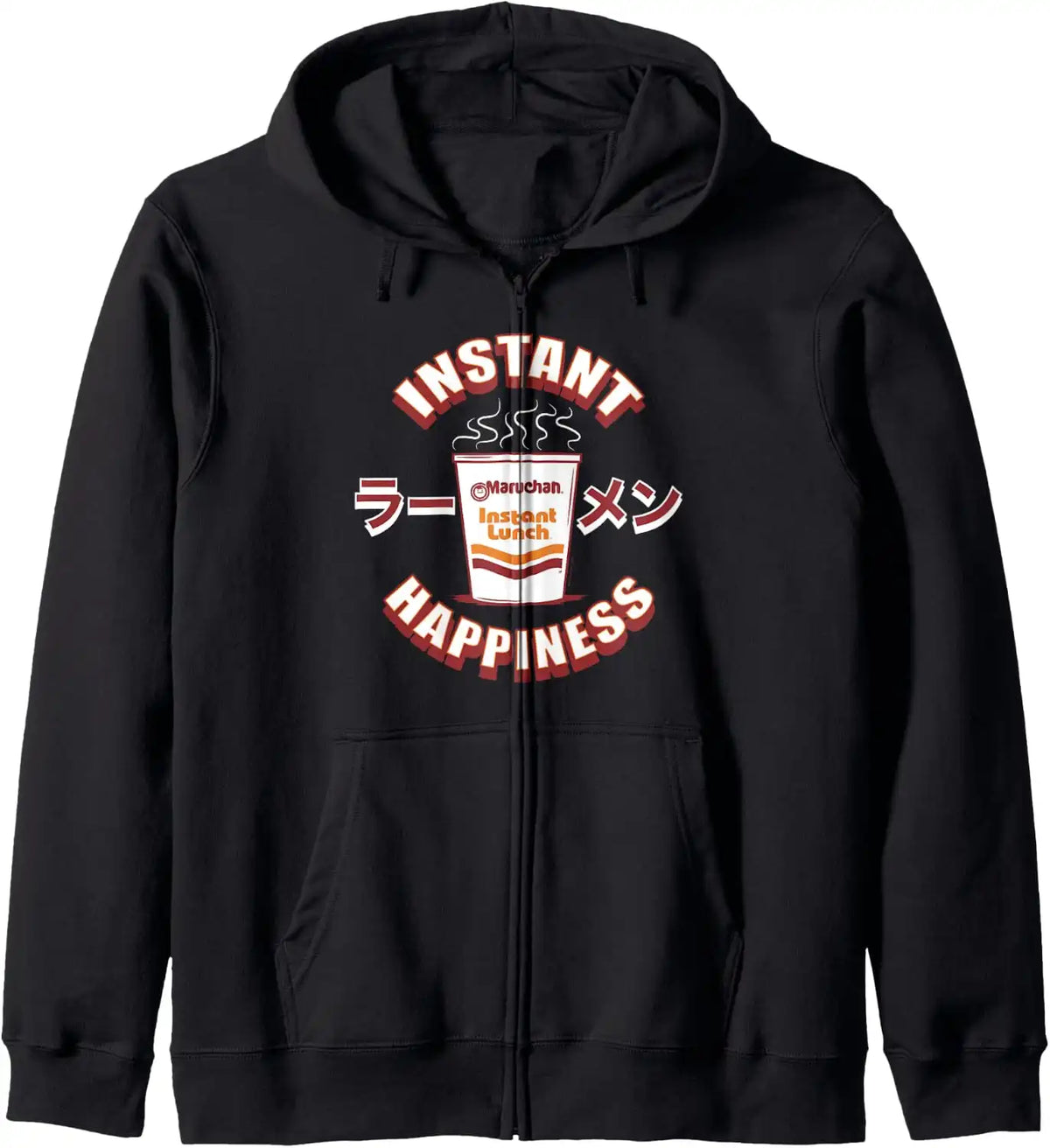 Maruchan Instant Happiness Steaming Ramen Soup Zip Hoodie