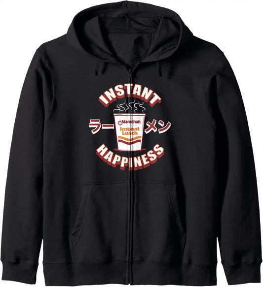 Maruchan Instant Happiness Steaming Ramen Soup Zip Hoodie