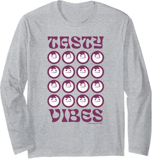 Maruchan Instant Lunch Groovy Tasty Vibes Grid Logo Long Sleeve T-Shirt