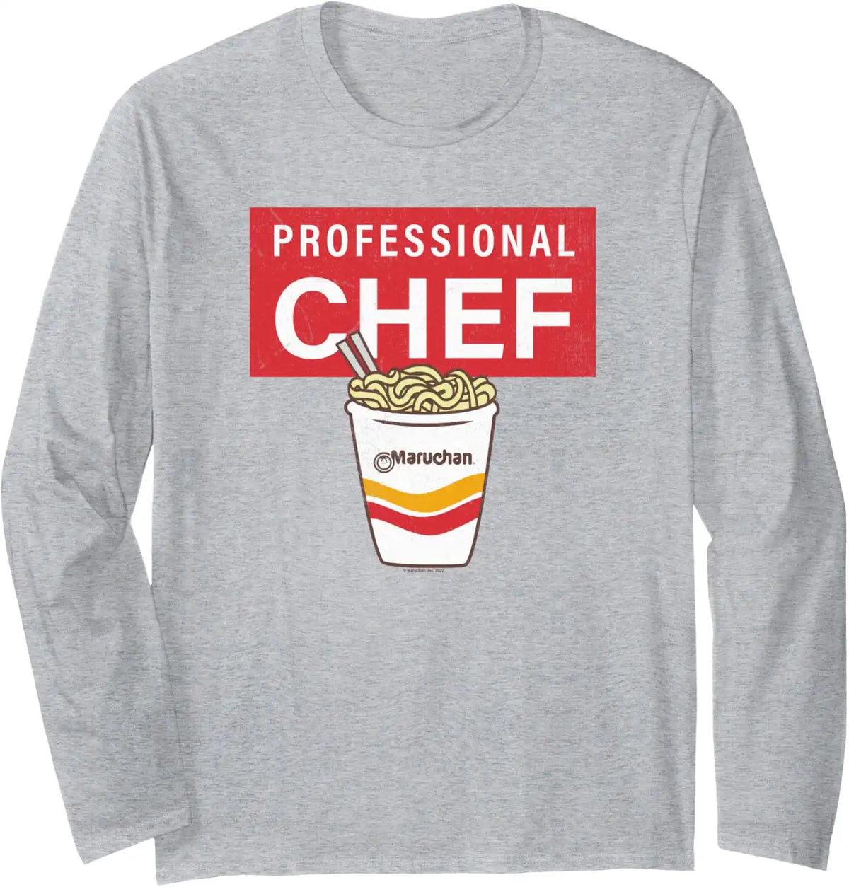 Maruchan Professional Ramen Noodle Chef Long Sleeve T-Shirt