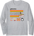 Maruchan Ramen Cute Anime Faces Logo Long Sleeve T-Shirt